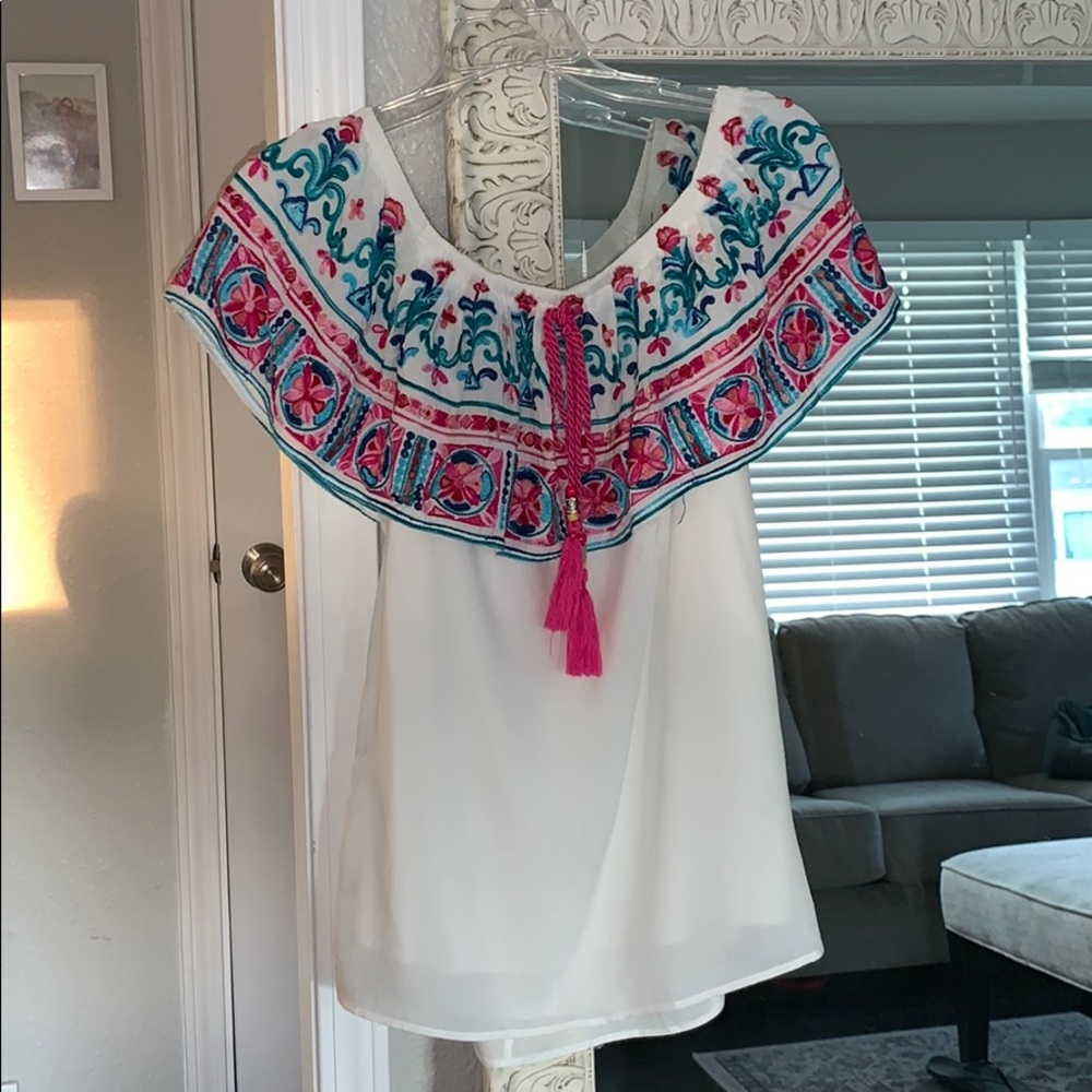 Off the shoulder top